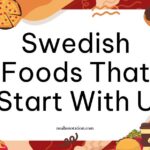 Swedish foods that start with U