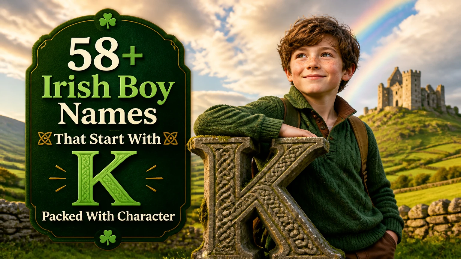 irish boy names that start with k