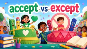 accept vs except