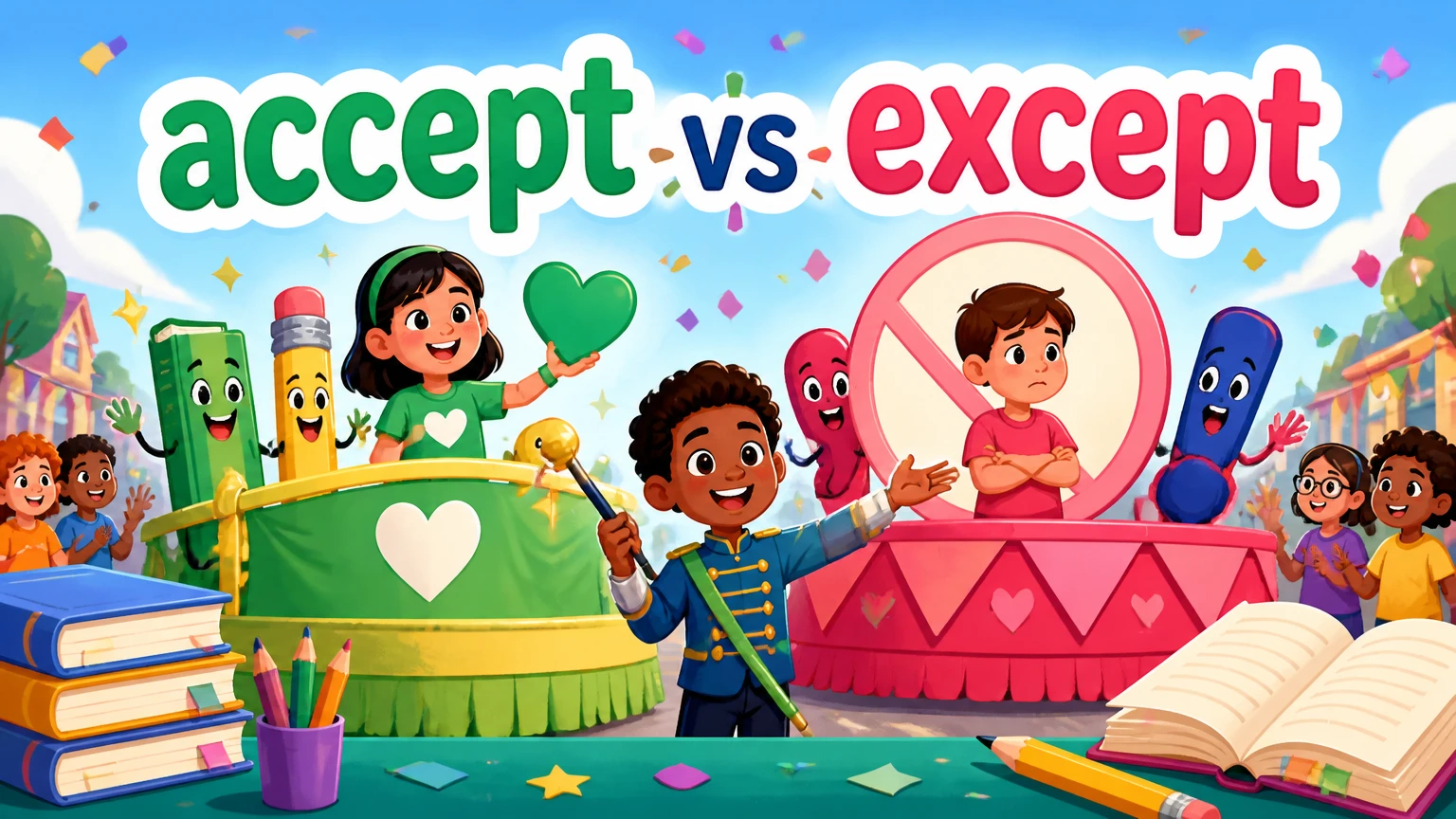 accept vs except