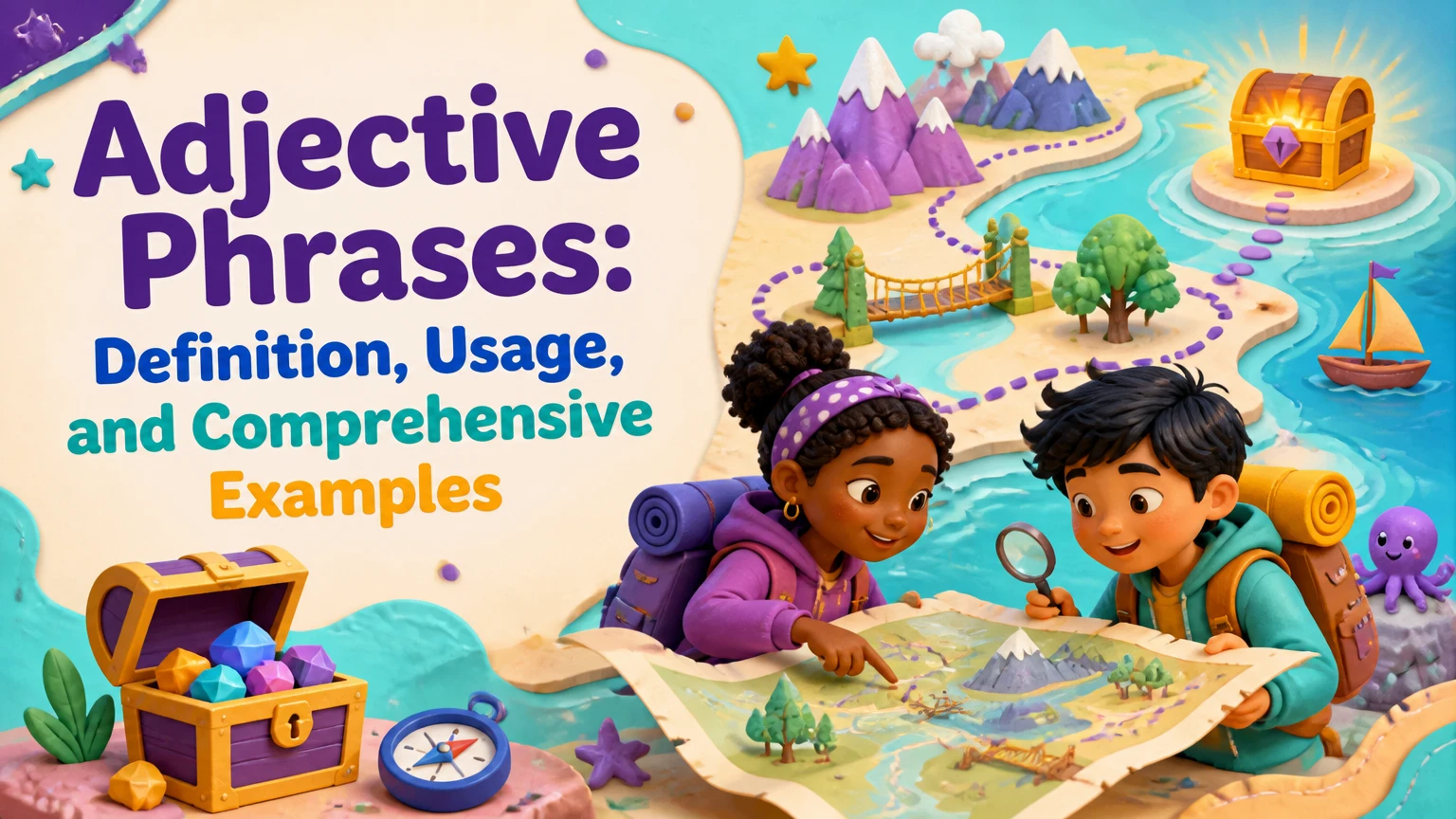 adjective phrases definition usage and examples