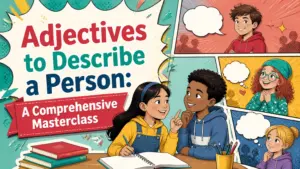 adjectives to describe a person