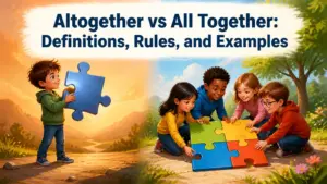 altogether vs all together which is correct how to use both plus examples