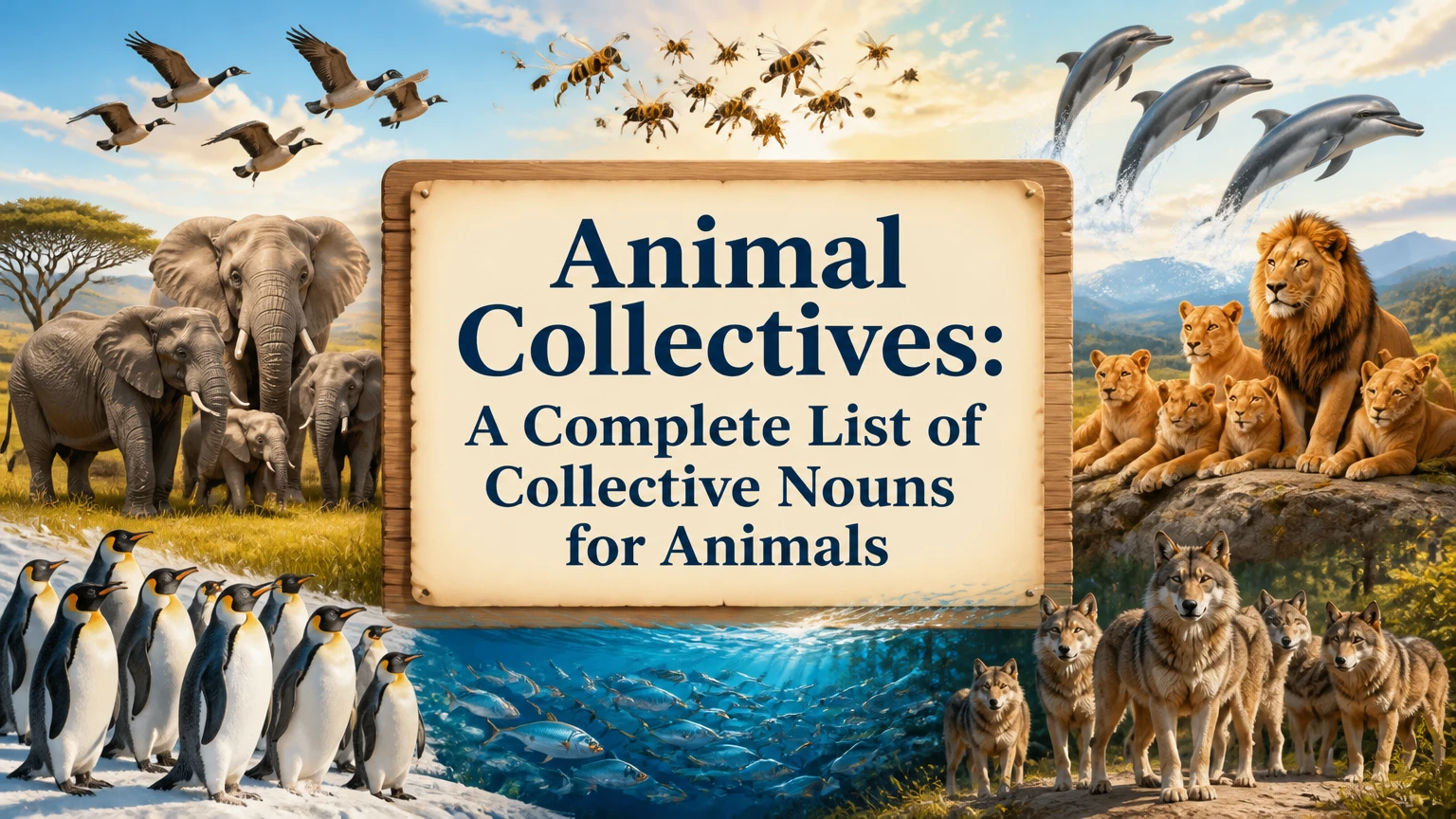 animal collectives a complete list of collective nouns for animals 2