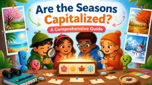 are the seasons capitalized