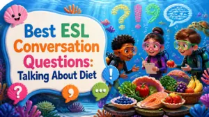 best esl conversation questions on talking about diet