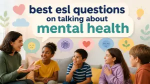 best esl questions on talking about mental health