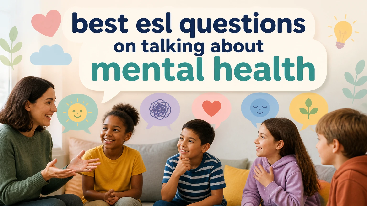 best esl questions on talking about mental health
