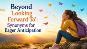 looking forward to synonym