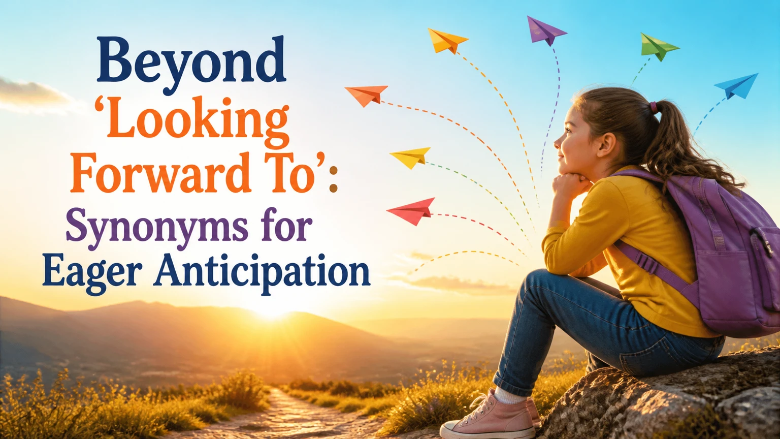 looking forward to synonym