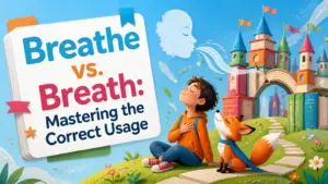 breathe vs breath which is the correct word