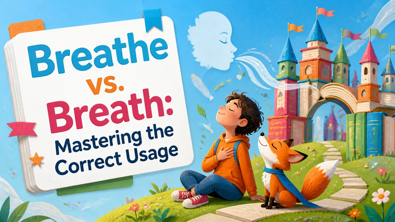 breathe vs breath which is the correct word
