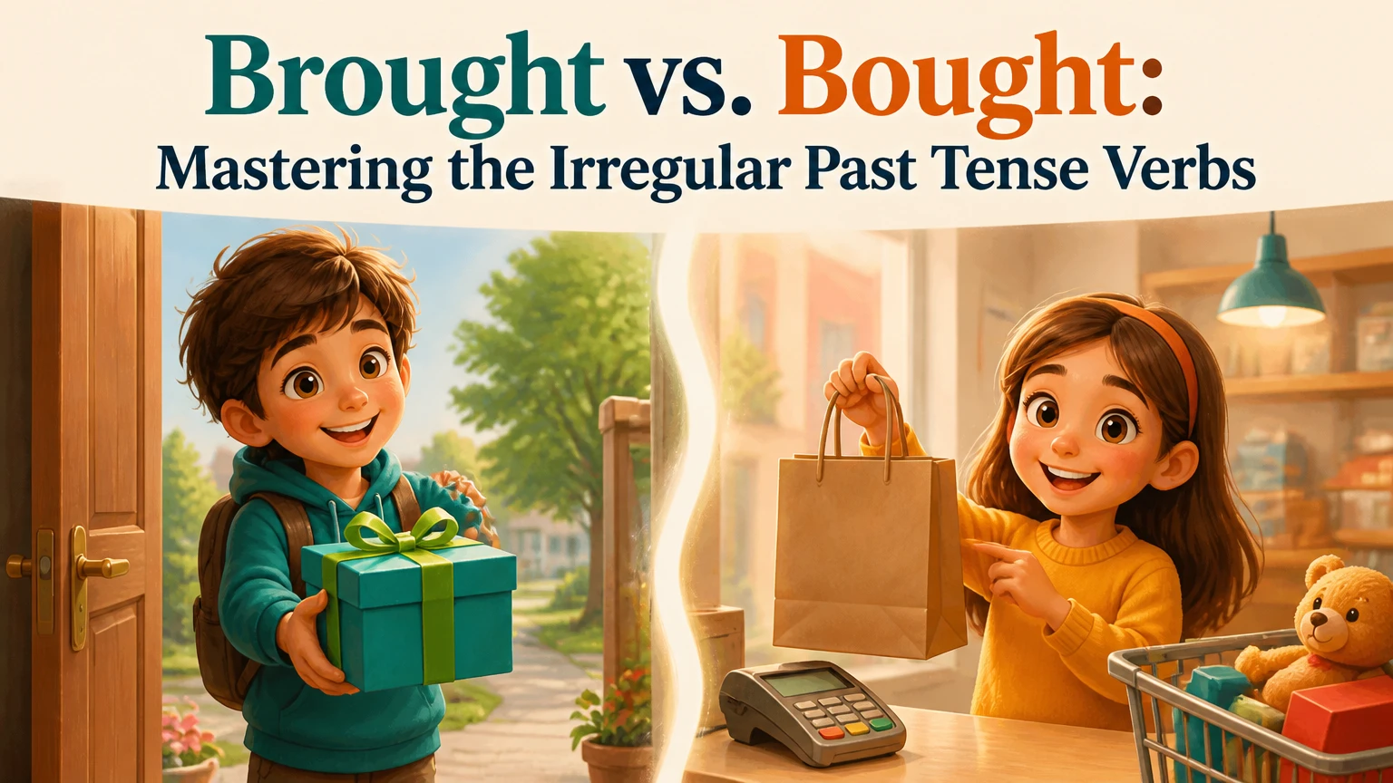 is it brought or bought whats the past tense of buy