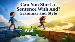 can you start a sentence with and 2