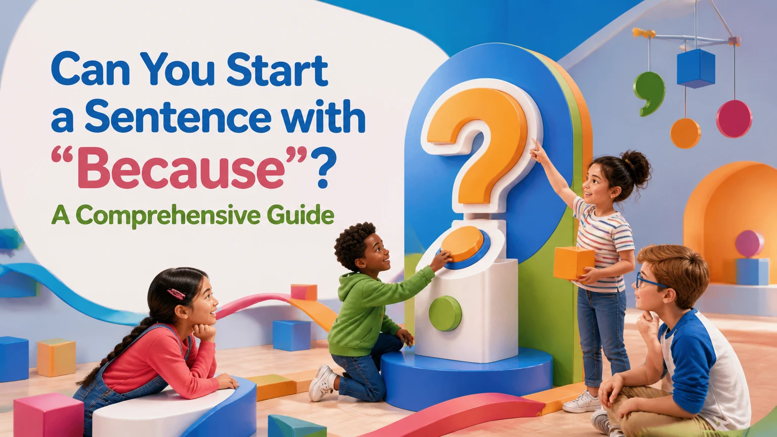 can you start a sentence with because