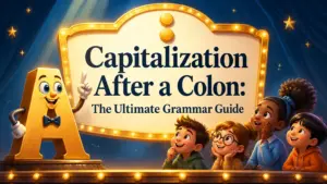 do you use a capital after a colon