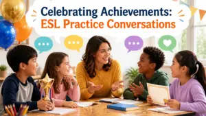 celebrating achievements esl practice conversations