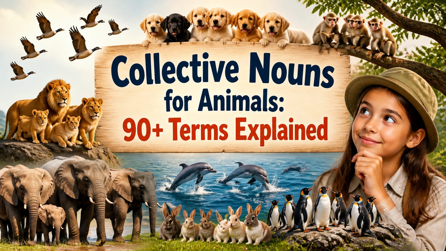 collective nouns for animals