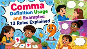 comma definition usage and examples 2