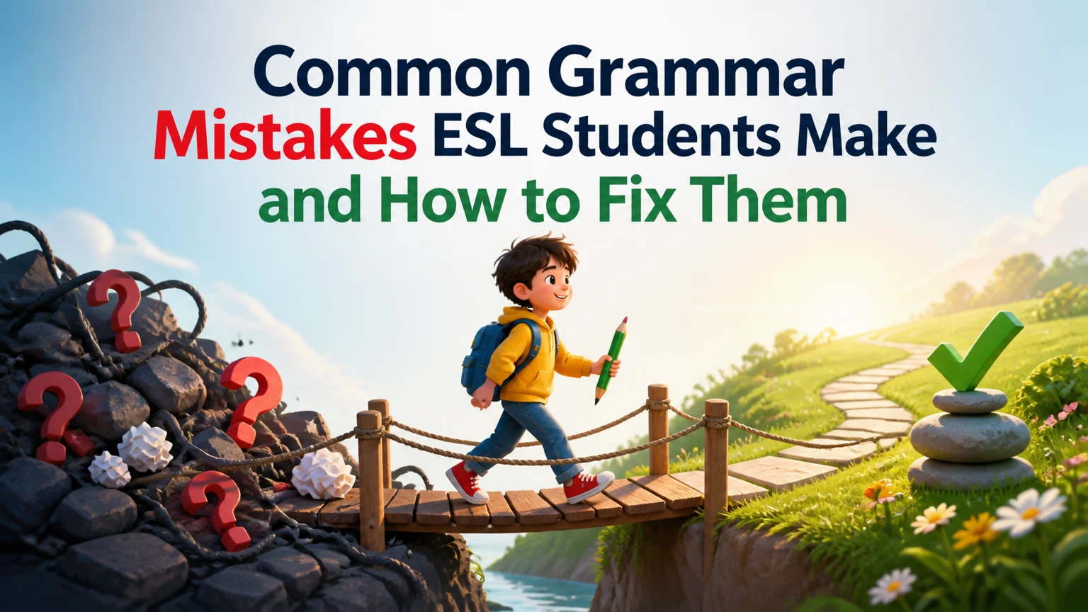 grammar mistakes esl students make and how to fix them