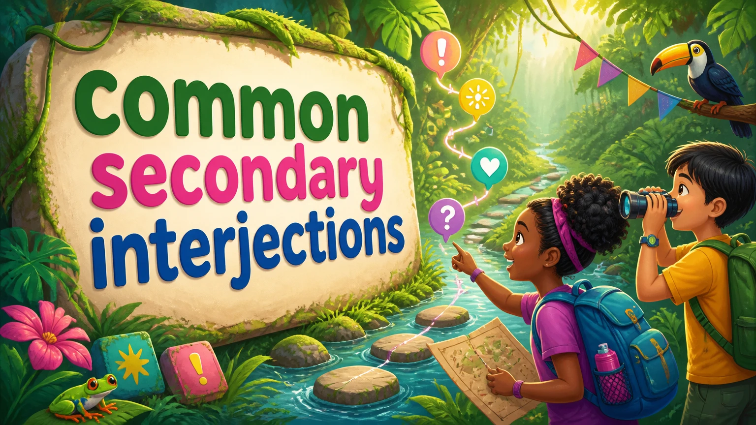 common secondary interjections