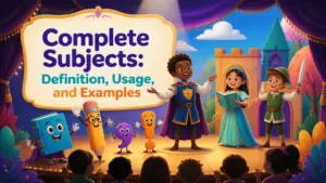 complete subjects definition usage and examples 2