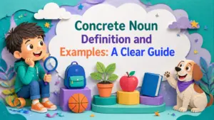 concrete noun definition and examples
