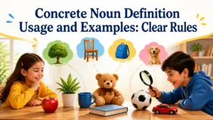 concrete noun definition usage and examples 2