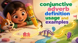 conjunctive adverb definition usage and examples
