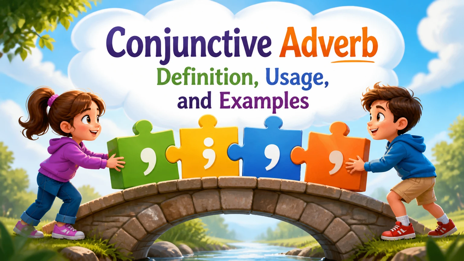 conjunctive adverb definition usage and examples 2