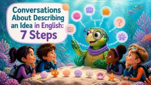 conversations about describing an idea in english 2