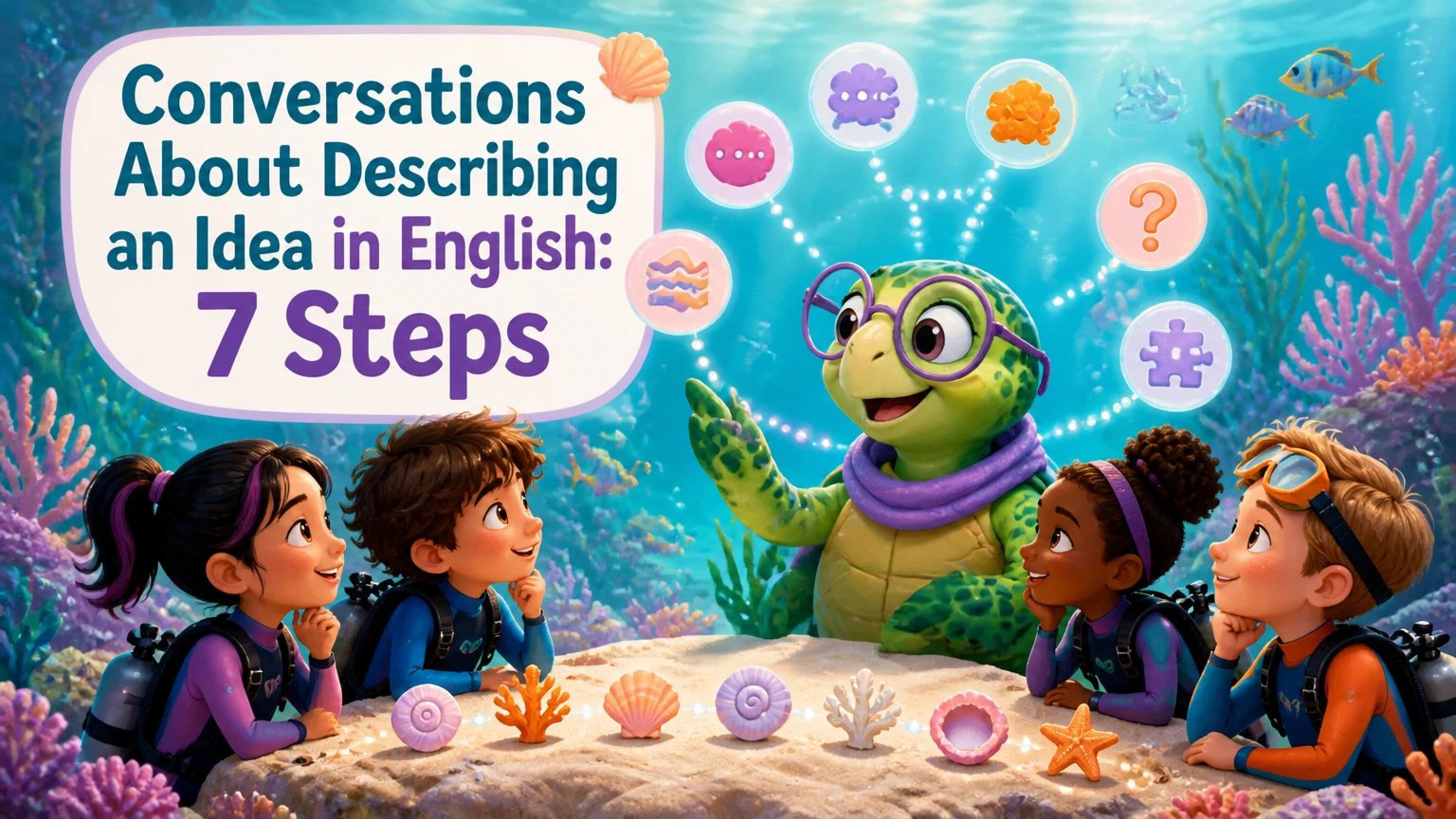 conversations about describing an idea in english 2
