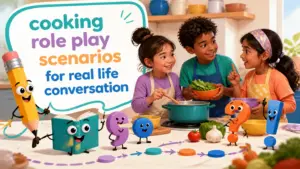 cooking role play scenarios for real life conversation