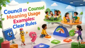 council or counsel meaning usage examples 2