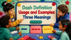 dash definition usage and examples 2