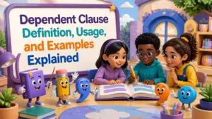 dependent clause definition usage and examples