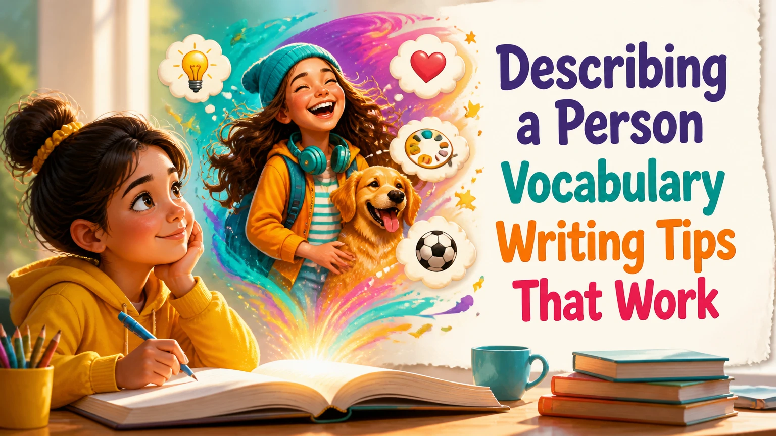 describing a person vocabulary writing tips 2