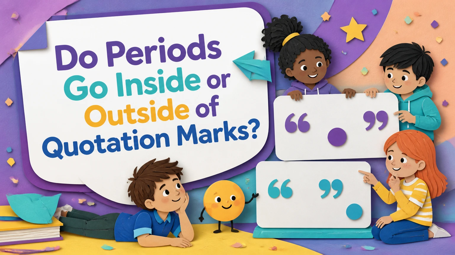 do periods go inside or outside of quotation marks 2