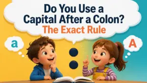 do you use a capital after a colon 2