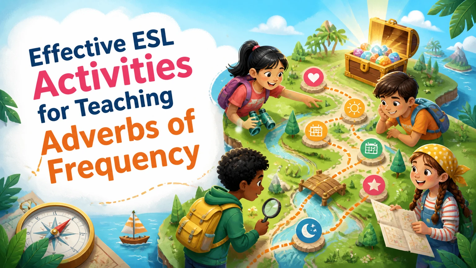 esl activities for teaching adverbs of frequency
