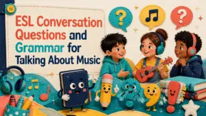 esl conversation questions on talking about music
