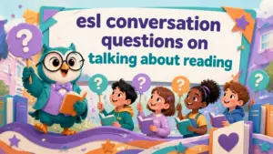 esl conversation questions on talking about reading