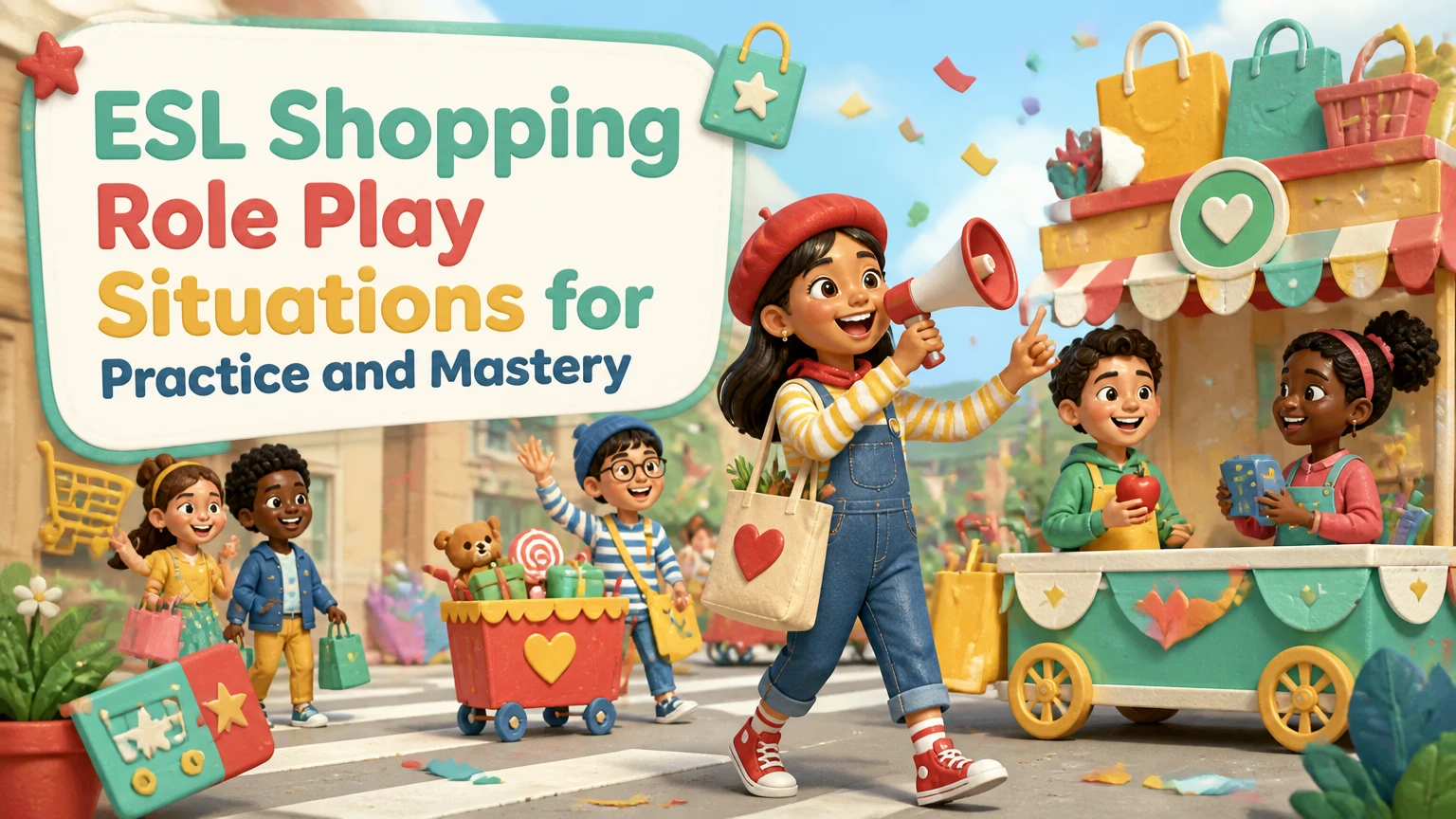 esl shopping role play situations for practice