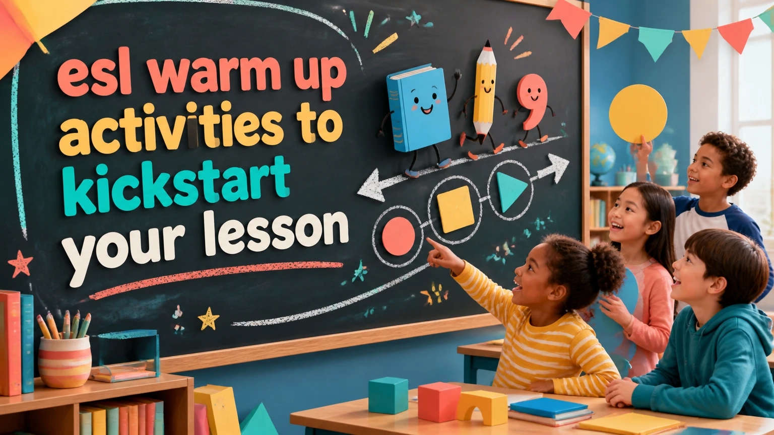 esl warm up activities to kickstart your lesson