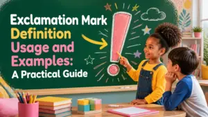 exclamation mark definition usage and examples 2