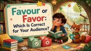 favour or favor which is correct 2