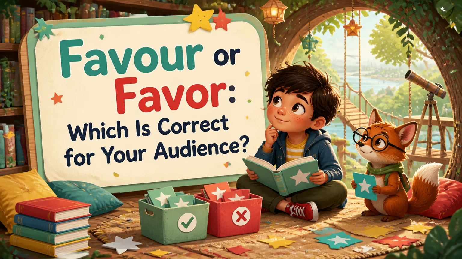 favour or favor which is correct 2