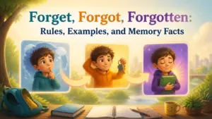 forget forgot forgotten 2