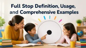 full stop definition usage and examples