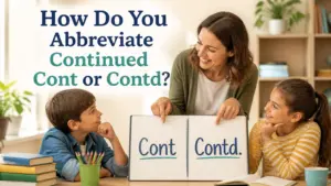 how do you abbreviate continued cont or contd 2